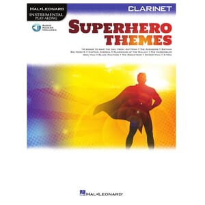 Superhero Themes Play-Along for Clarinet