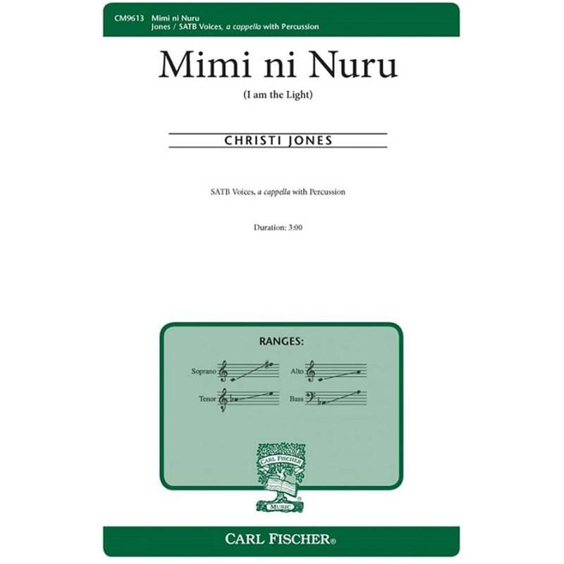Mimi ni Nuru (I am the Light) SATB