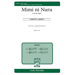 Mimi ni Nuru (I am the Light) SATB