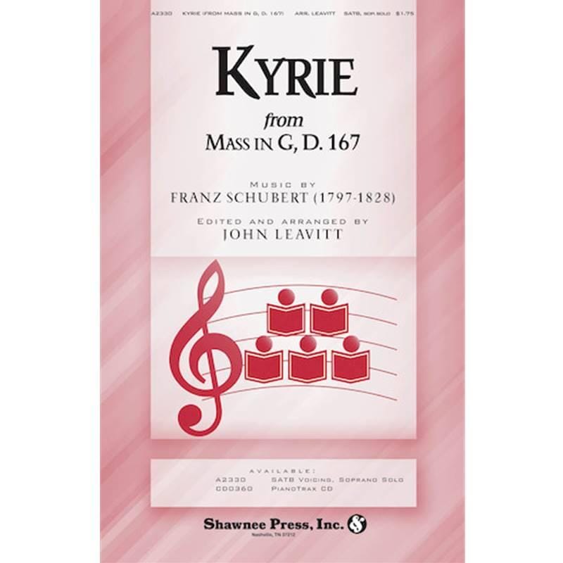 Kyrie (from Schubert's Mass in G) SATB