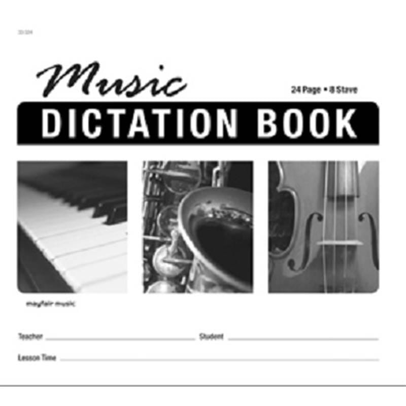 Dictation Book 8 Stave 48 Pages