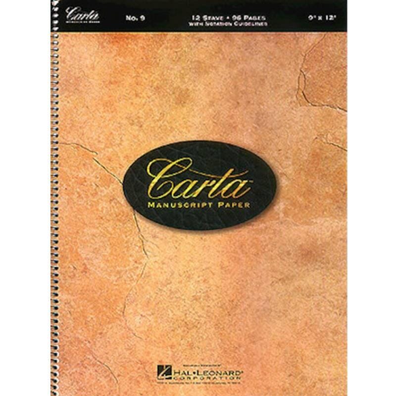 12 Stave Manuscript Carta No 9