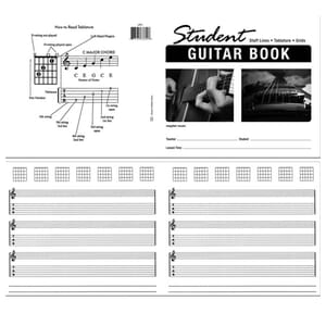 Guitar Dictation Book 24 Pages