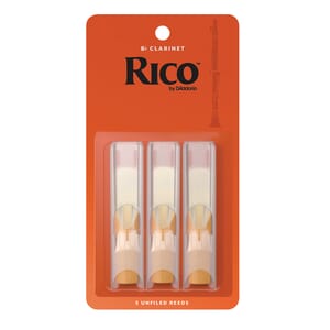 Rico 3 Pack Clarinet Reeds #2