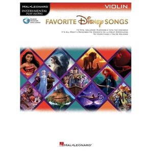 Favorite Disney Songs for Violin Play-Along