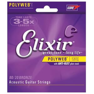 ELIXIR
Resonator Acoustic 80/20 Bronze With Polyweb Coating (.016 - .056)