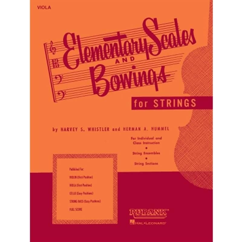 Elementary Scales and Bowings - Viola (First Position)