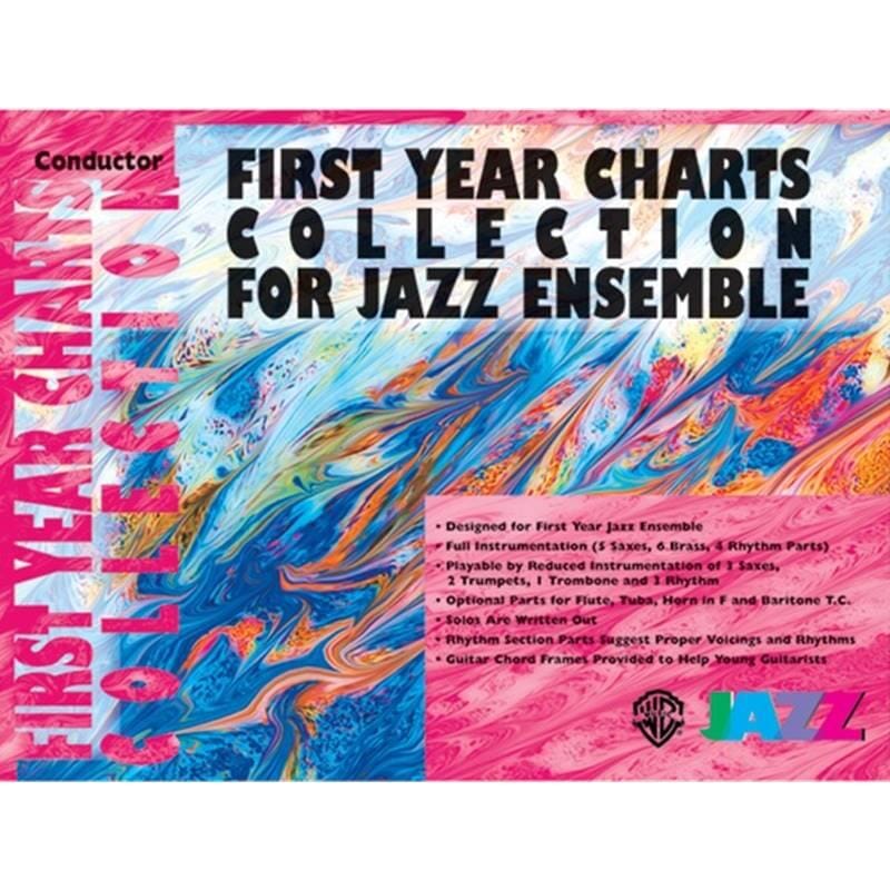 First Year Charts Collection for Jazz Ensemble - Conductor
