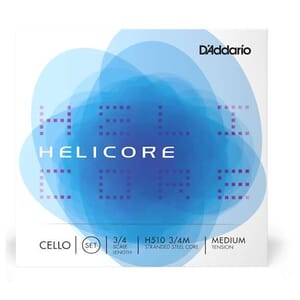 Helicore 3/4 Cello String Set - Medium