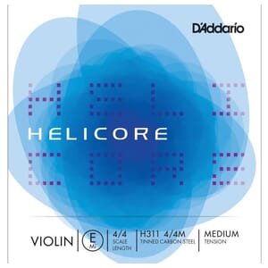D'Addario Helicore E String Medium 4/4 Violin