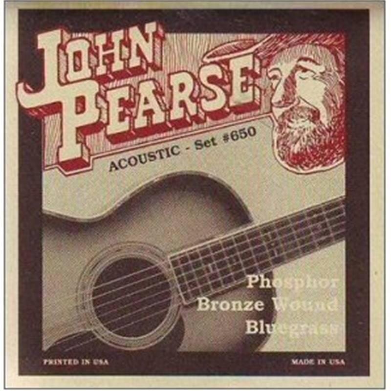 John Pearse Bluegrass Guitar Strings 12-56