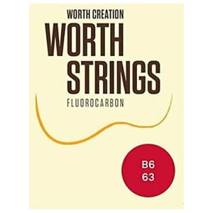 Worth Brown Tenor Ukulele 6 String Set