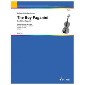 The Boy Paganini by Mollenhauer