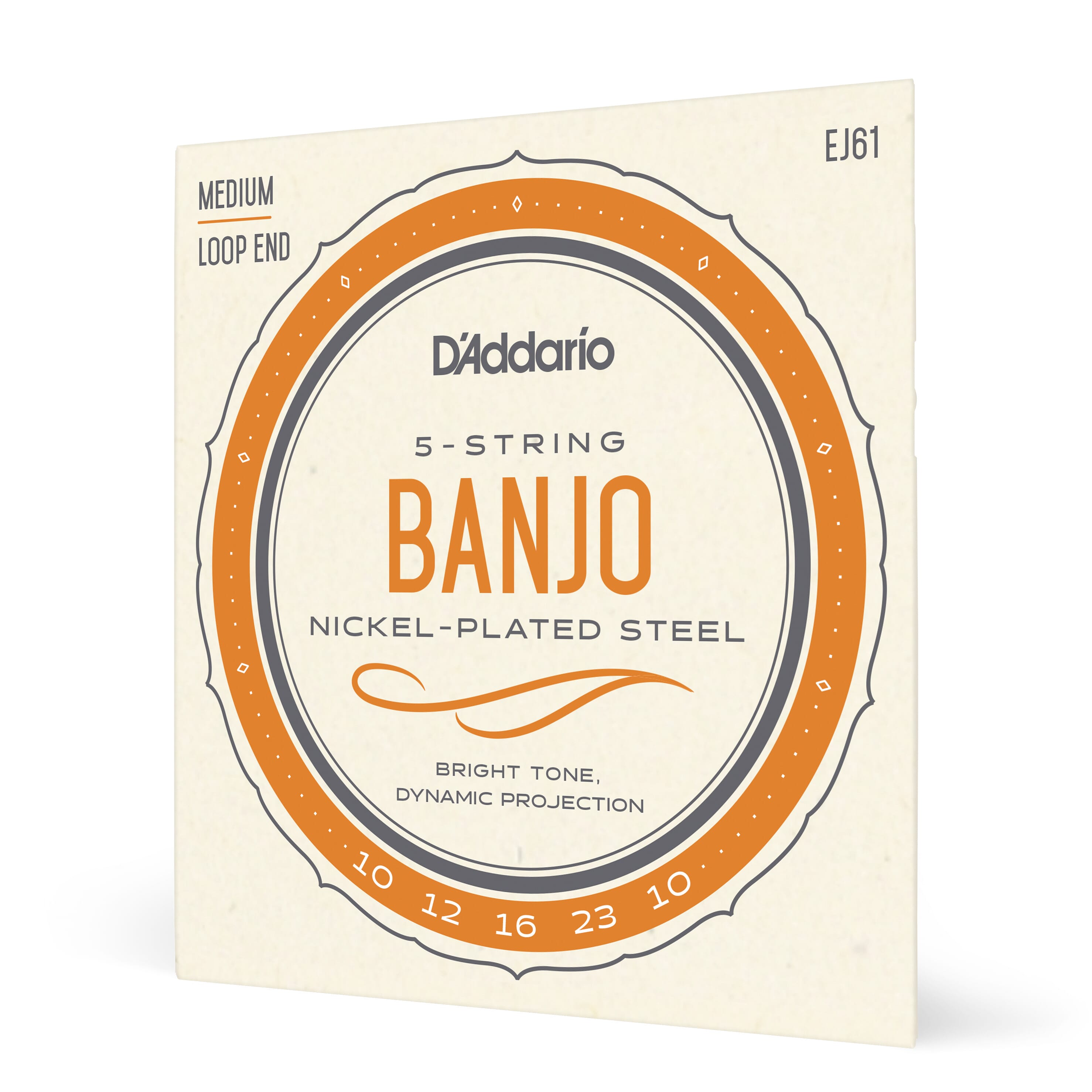 Banjo 5 String Set Nickel Steel 10-23