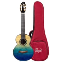 Flight A10FM Tenor Ukulele Faded Blue - B Stock