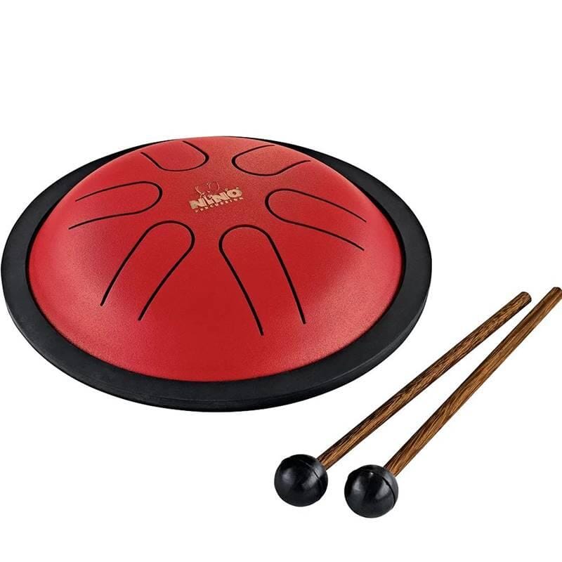 Meinl NINO Mini Steel Tongue Drum, Red