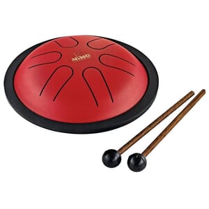 Meinl NINO Mini Steel Tongue Drum, Red