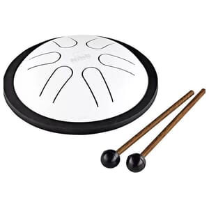 Meinl NINO Mini Steel Tongue Drum, White