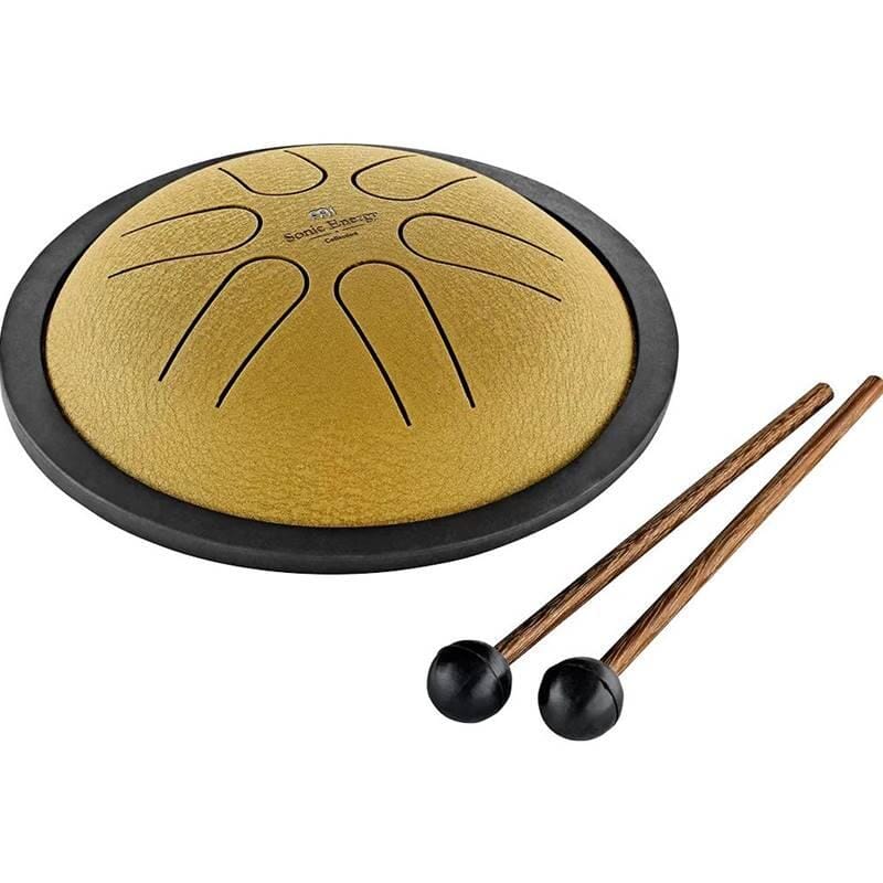 Meinl Sonic Energy Mini Steel Tongue Drum, B Major, Gold