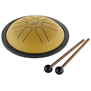 Meinl Sonic Energy Mini Steel Tongue Drum, B Major, Gold