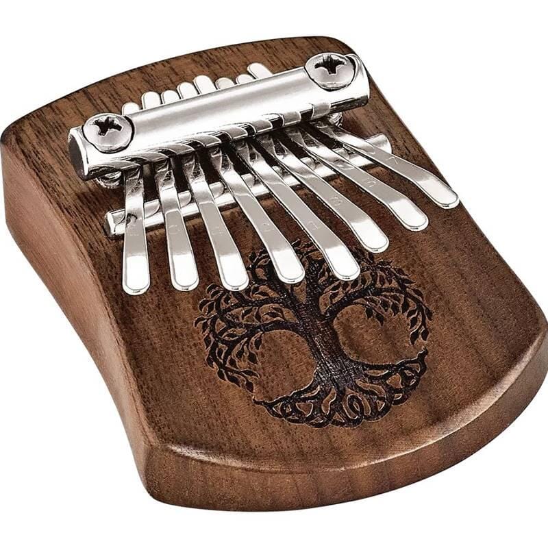 Meinl Sonic Energy Mini Kalimba, C Major, 8-Notes, Tree Of Life Symbol