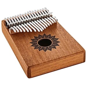 Meinl Sonic Energy Sound Hole Kalimba, C Major, 17-Notes, Mahogany