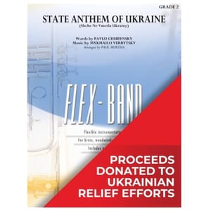 State Anthem of Ukraine (Shche ne vmerla Ukrainy) Flex Band