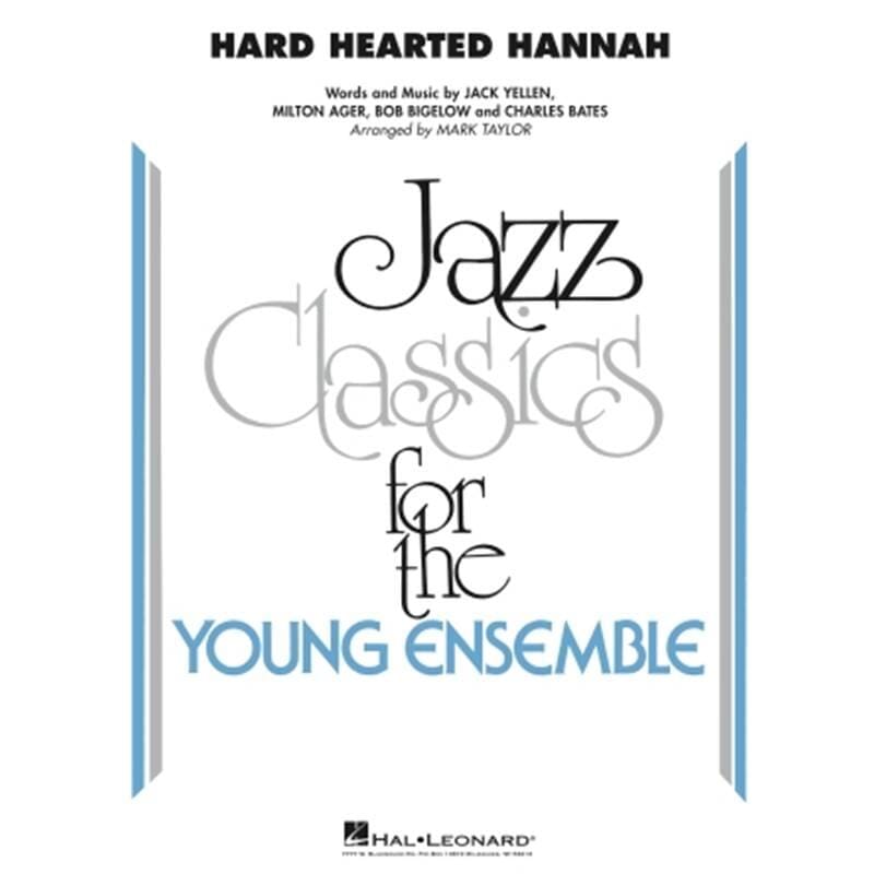 Hard Hearted Hannah arr.by Mark Taylor