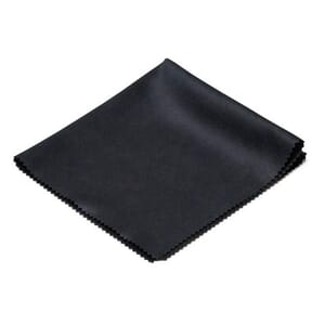 Microfiber Black Polish Cloth 12x12