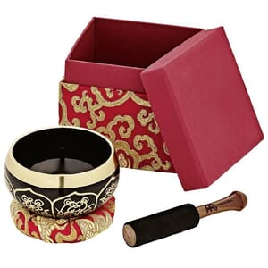 Meinl Ornamental Series Singing Bowl, 400g, Red