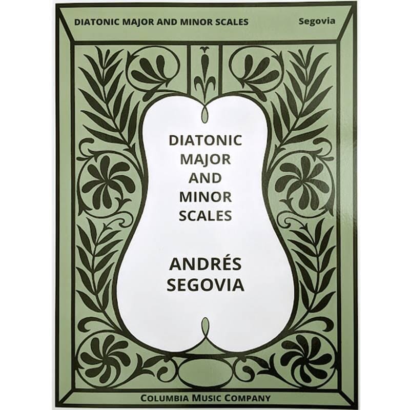 Segovia - Diatonic Major and Minor Scales for Solo Guitar
