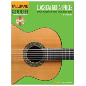 Hal Leonard Classical Guitar Pieces - Book w/Audio