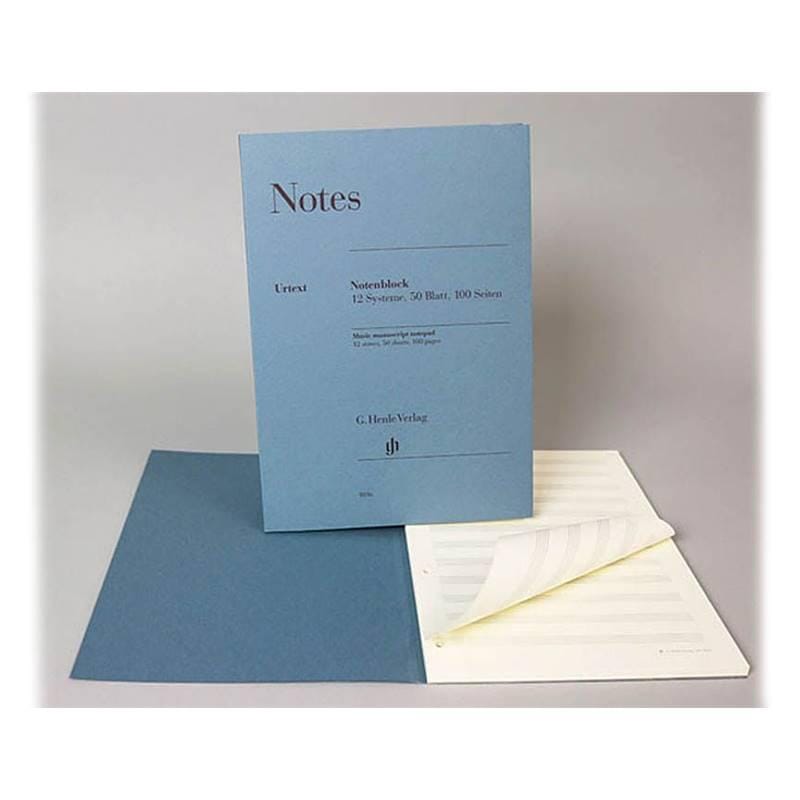 Henle Music Manuscript Notepad