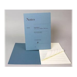 Henle Music Manuscript Notepad