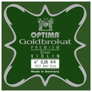 Goldbrokat Premium Steel E String 4/4 Violin