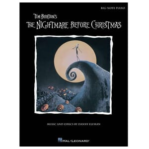 The Nightmare Before Christmas Big Note Piano