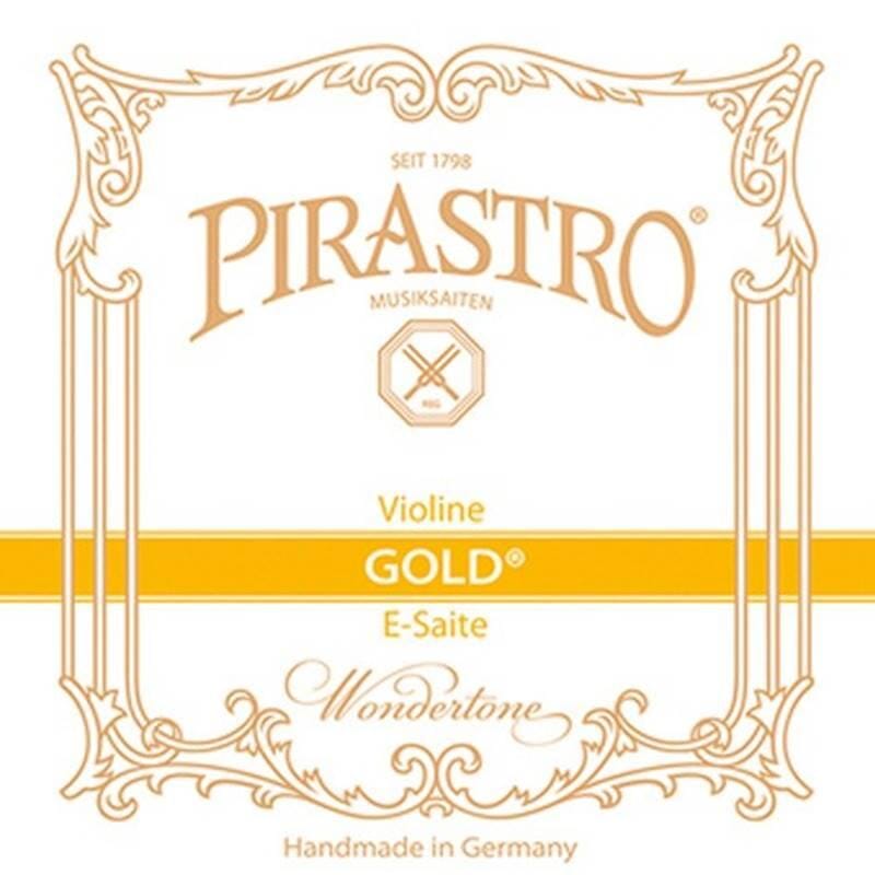 Pirastro Gold 4/4 Violin E String Loop End
