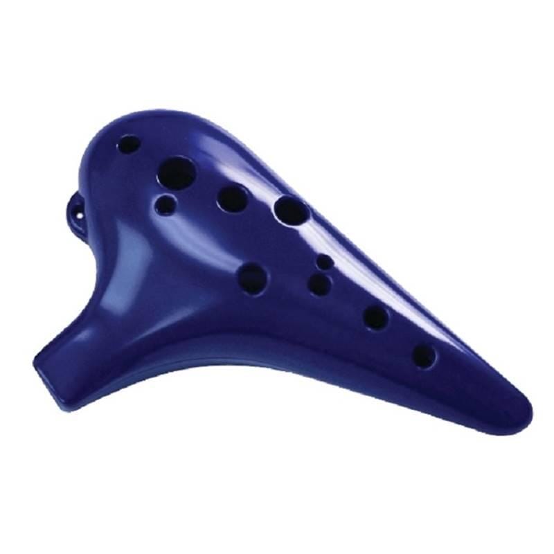 Ocarina 12-Hole Tenor In C Major Deep Blue