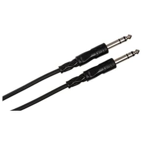 Hosa 3 Foot Balanced Cable TRS 1/4" to TRS 1/4"