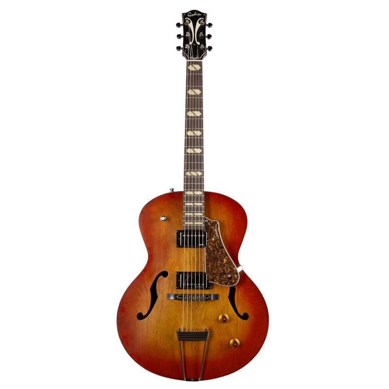 Godin 5th Avenue Jumbo HB Memphis Sun Guitar