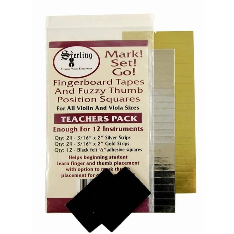 Sterling Violin Fingerboard Tape Strip Teachers Pack