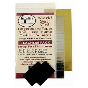 Sterling Violin Fingerboard Tape Strip Teachers Pack
