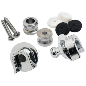 Fender Security Strap Locks Chrome