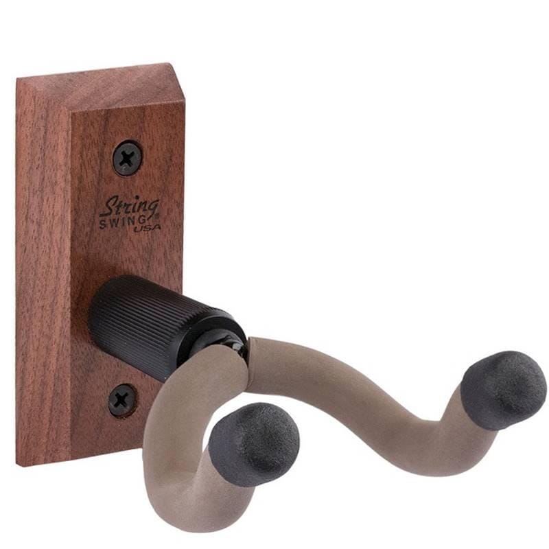 String Swing CC01K Guitar Keeper Wall Hanger - Black Walnut