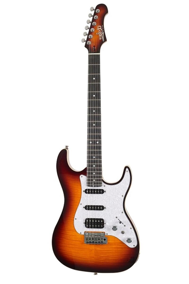 Jet JS-600-BS Electric Guitar Brown Sunburst