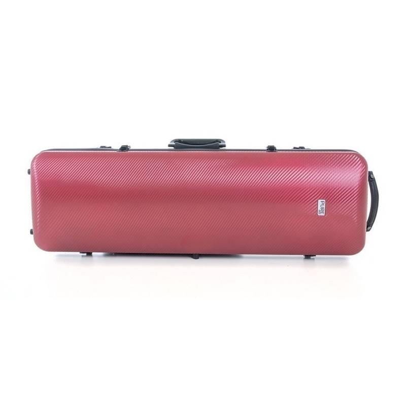 GEWA Pure Polycarbonate Oblong Violin Case Red
