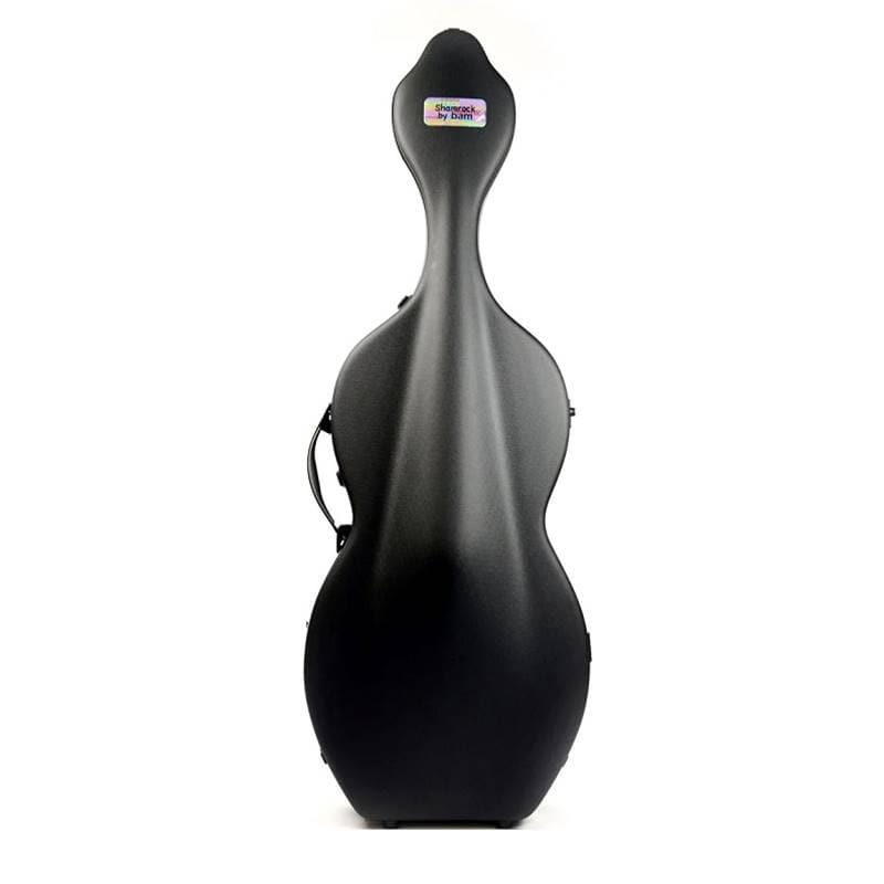 BAM Shamrock Hightech Cello Case + Wheels Black
