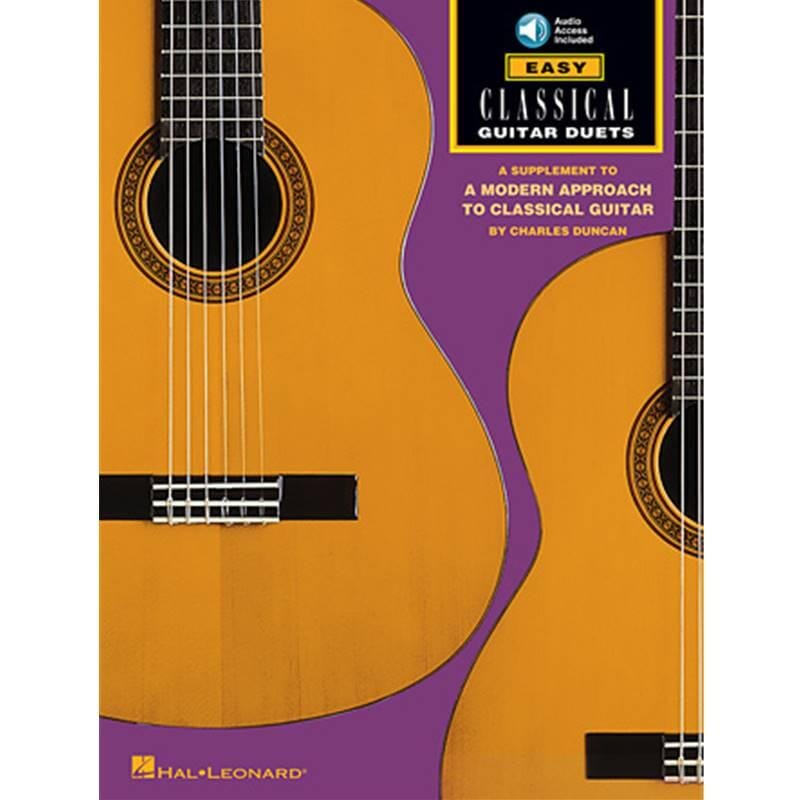 Easy Classical Guitar Duets (Book/Online Audio)
