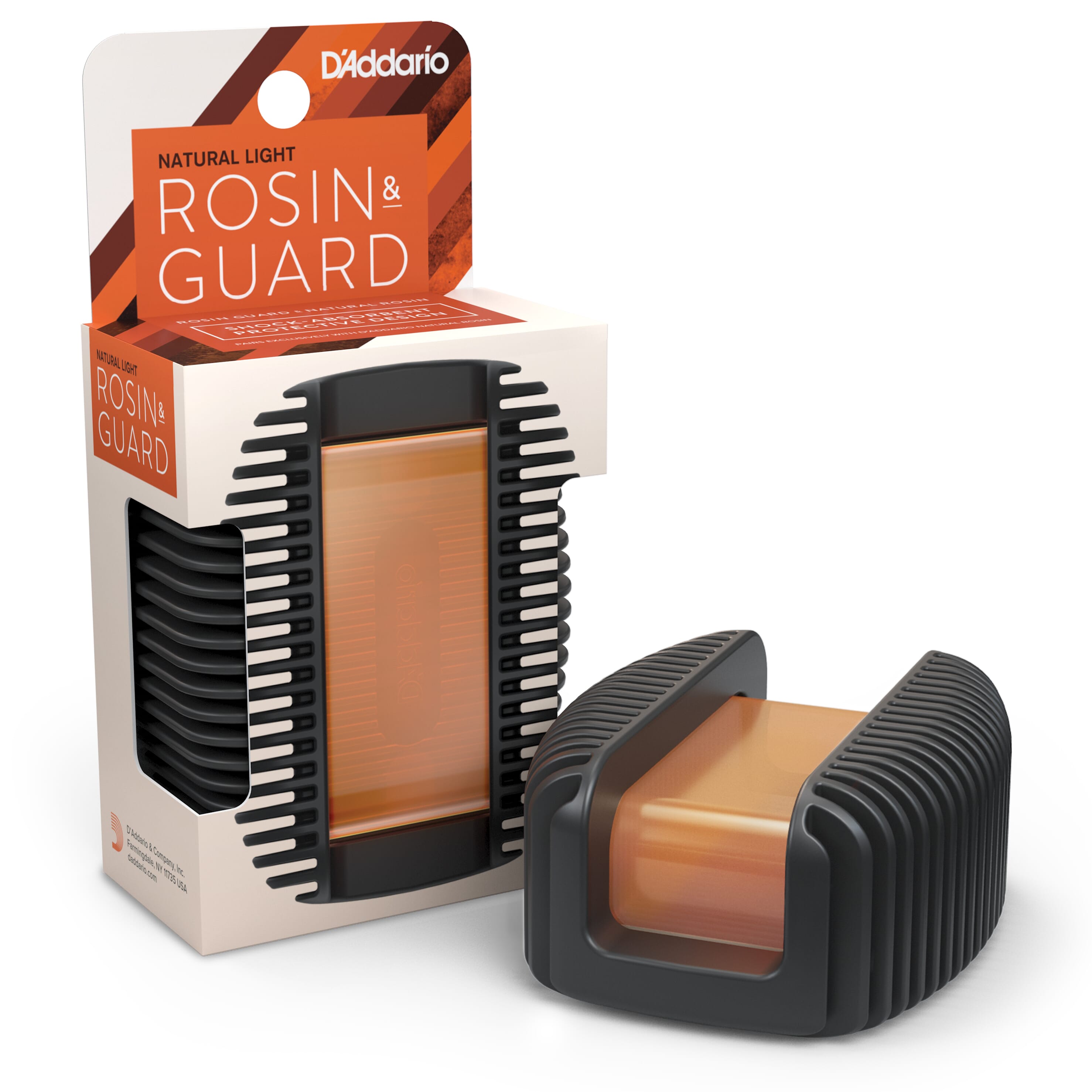 D'Addario Light Rosin with Guard