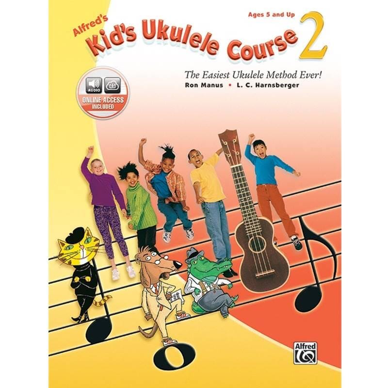 Alfred's Kid's Ukulele Course 2 Book & Audio